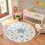 Beige Modern Washable Rug, Graphics Anti-Slip Rug For Living Room, Dining Room, Bedroom, Kitchen-1867622672
