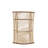 Liana Outdoor 3-Piece PE Rattan Conversation Set With Cross-Stretcher Side Table-125318582