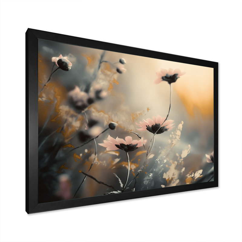 Élixir d'herbes noires - imprimé, Cadre photo noir, H 24 po x l 32 po x P 1 po