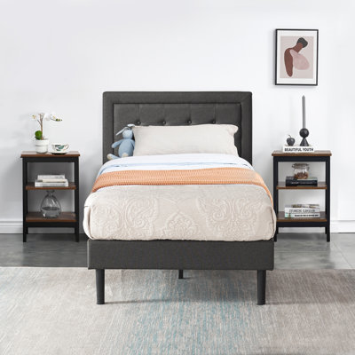 Kempst Steel Piece Bedroom Set