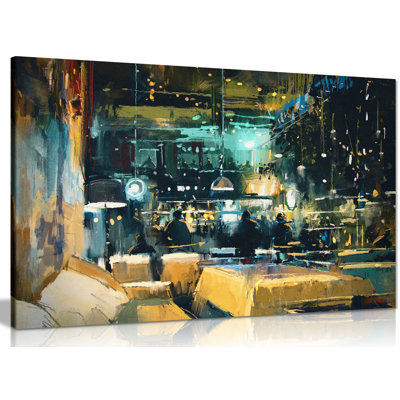 Wrapped Canvas Painting