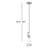 Tommie 1 - Light Single Pendant