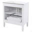 Meuble-lavabo vintage de 30 po sans assemblage avec lavabo en céramique, deux portes à fermeture en douceur et tablette réglable, style campagne moderne