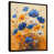 Toile avec cadre flottant noir