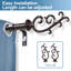 Tringle à rideaux simple Haigler-1395084962-1395084961