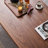 Nut-brown Solid Wood Rectangular Coffee Table-1113261209