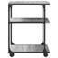  Support pour imprimante à 3 niveaux Sonoma gris 16,9 po x 18,9 po x 25,2 po