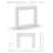 Modern Bolection Cast Stone Fireplace Surround-104882642-104882641