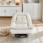 Fauteuil inclinable manuel pivotant à 360 degrés en velours côtelé pour le salon et la chambre de bébé, confortable et durable