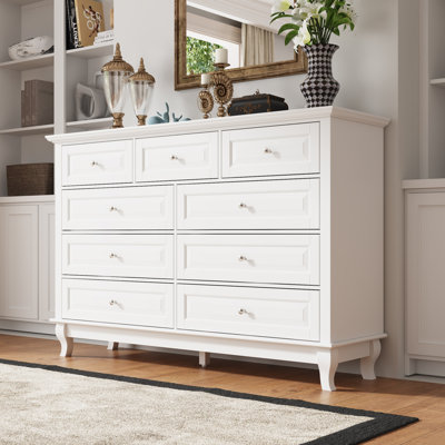 Versatile Storage Cabinet With 9 Drawers
