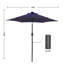 Parasol de marché lumineux 7,5 pi Atanase-2051477505-2051477507