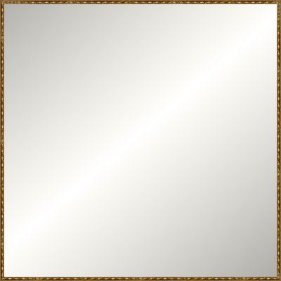 Antique Gold Wave Signature Mirror
