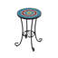 Table d'appoint de patio avec tablette