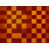 Orange / damier rouge sélectionné