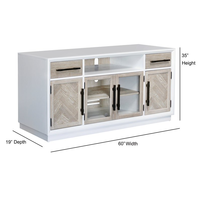 Boca Unfinished TV Stand for TVs up to 65"