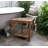 Mitch 22.25'' W Bamboo Corner Shower Bench-368199435