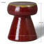 Tabouret de jardin en céramique
