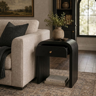 Table de bout avec tiroir Ashcurve