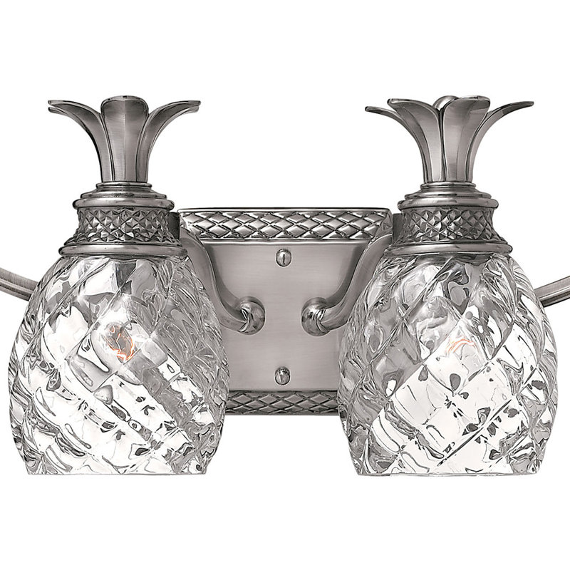 Plantation 4-Light Vanity Light, Polished Antique Nickel