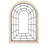 Jacqueline Wall Mirror