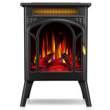  Electric Fireplace Stove Heater With Electronic Temperature Control