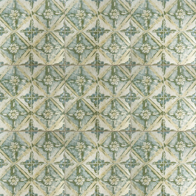 Klinker Retro Blanco 13" x 13" Ceramic Mosaic Wall & Floor Tile