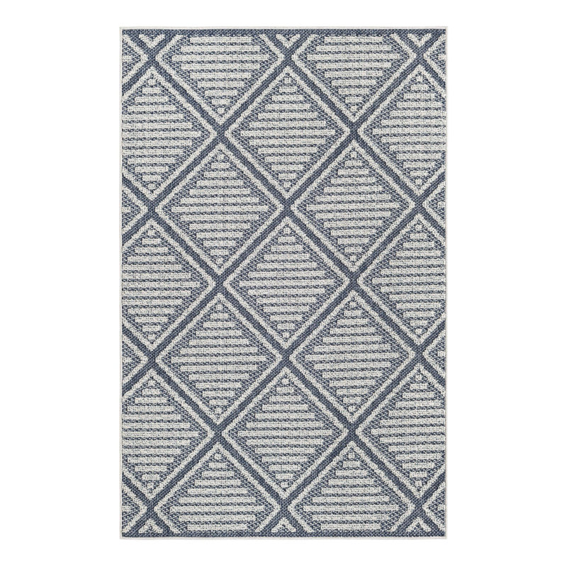 Indoor/Outdoor Trellis Area Rug, Rectangle 4'1" x 6'1"