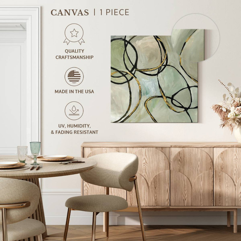 Avery Infinity Rings, 33" H x 33" W