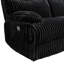 Causeuse Cordon Motion avec console en noir Masis