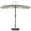 Parasol de patio extérieur avec base
