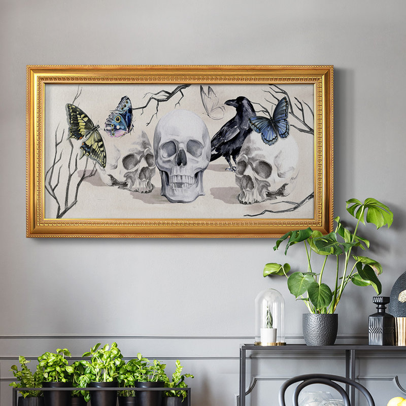 " Nevermore Collection D ", 25" H x 45" W x 1" D
