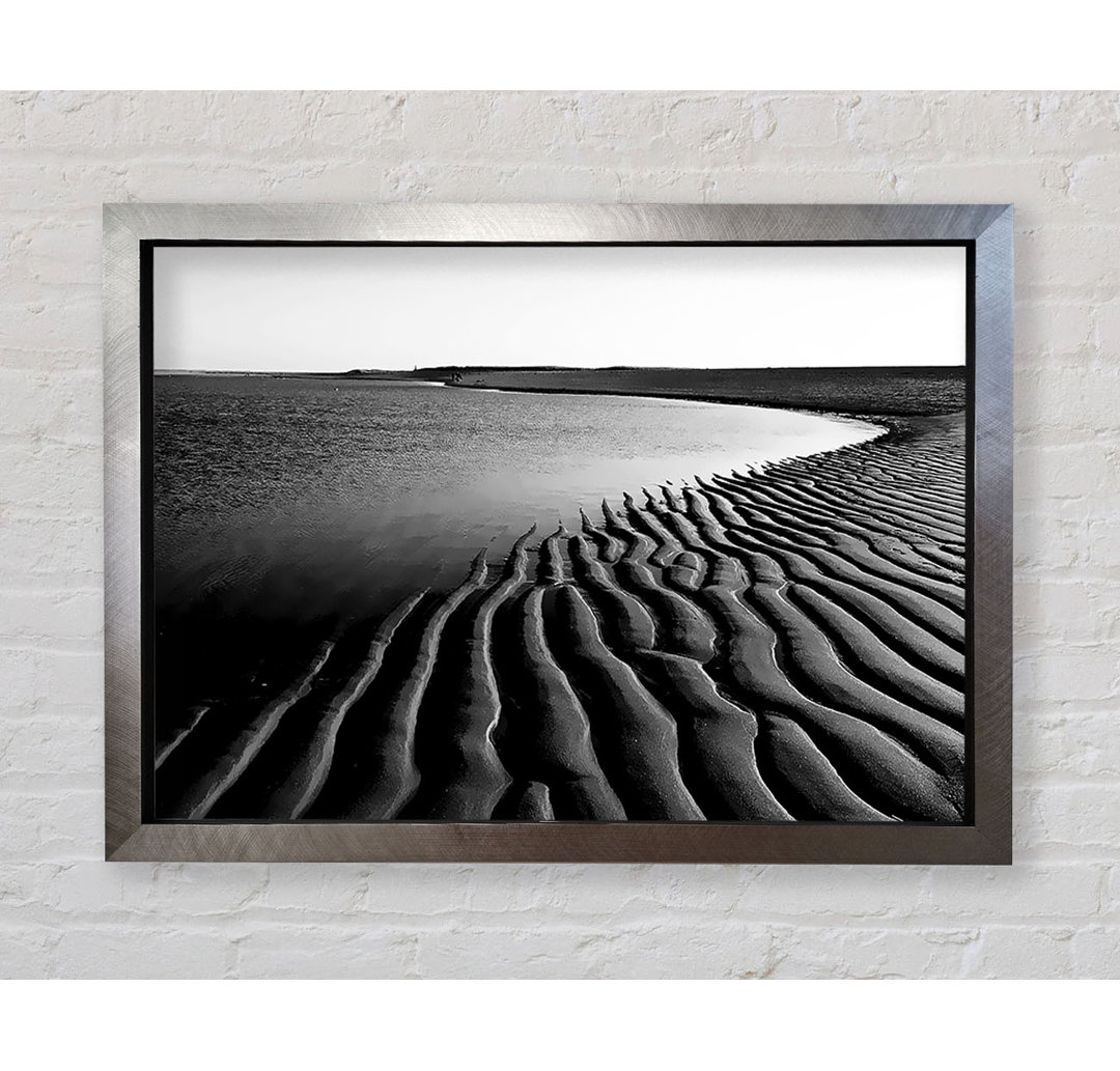 Ripples Of Sand - Einzelne Bilderrahmen Kunstdrucke