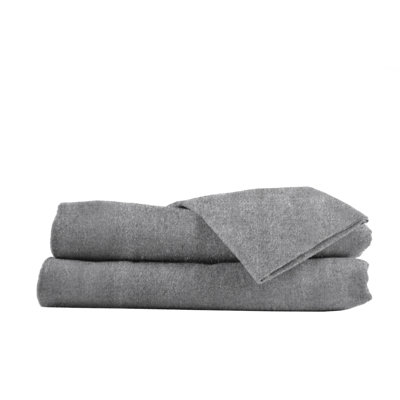 Flannel Standard Solid Colour Sheet Set