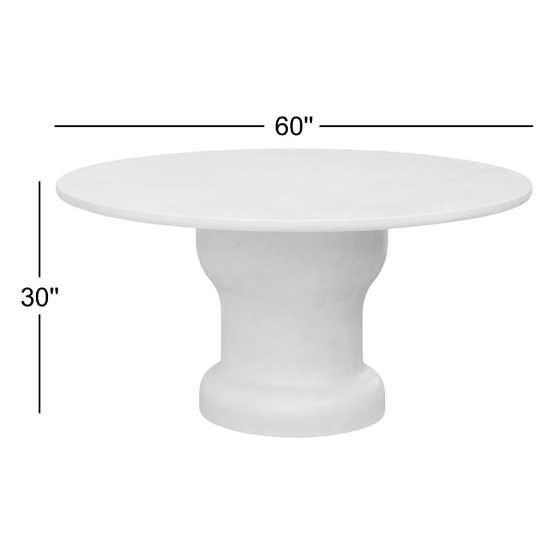 Magnolia Outdoor Dining Table Cream