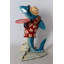 Statue petit majordome requin