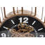 Akan Metal Wall Clock