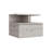 Macadamia 2-Tier Floating Nightstand With Shelf – Stylish And Functional Bedside Table-1583557778