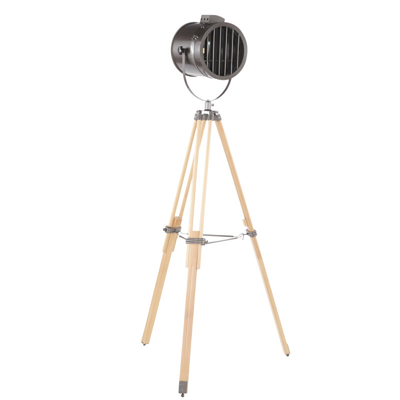 FRED 62.5'' Brown Tripod Floor Lamp