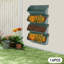 Ensemble de 16 pots de fleurs muraux-531840833