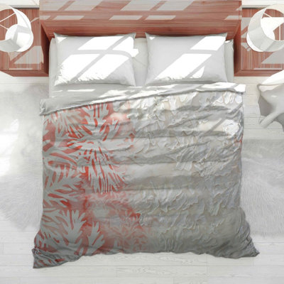 Édredon organique corail literie Cool motif naturel
