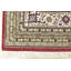 Tapis rouge en laine noué à la main de conception unique 10 pi 1 po x 10 pi 2 po