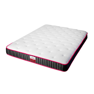 Matelas simple / simple 8 po à ressorts ensachés mi-ferme