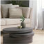 TABLE BASSE MODERNE ROTATIF - Noir mat