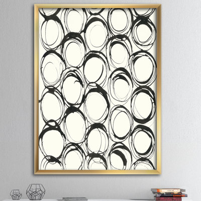 Cadre photo « minimaliste noir et blanc ii » sur toile