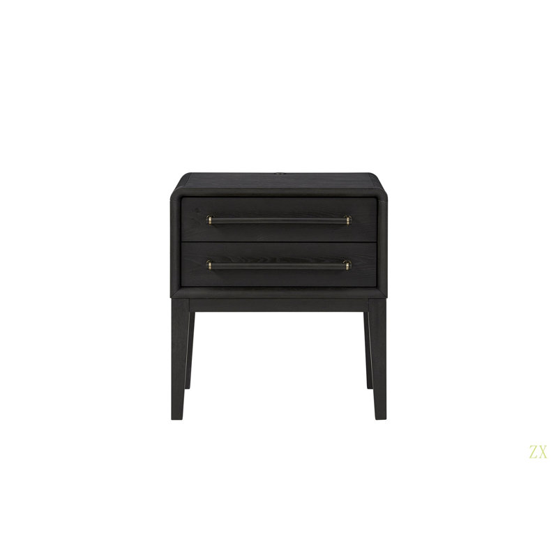 Petite table de chevet - poivre