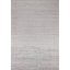 Tapis oriental gris argenté à rayures Gabbeh 9 x 12