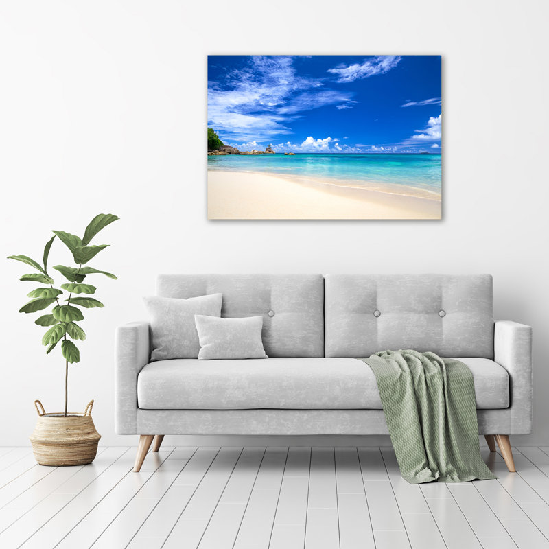 Tropical Beach - Wrapped Canvas Print