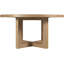 Driftwood 72In Round Dining Table-788092738-788092739