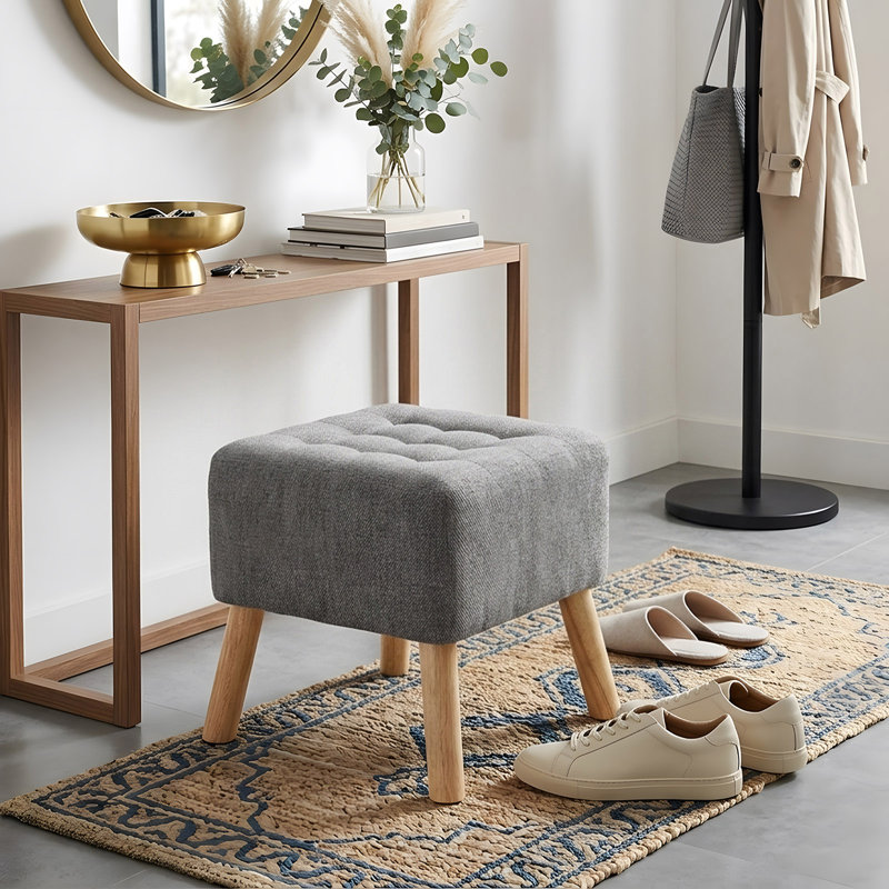 Wood Accent Stool