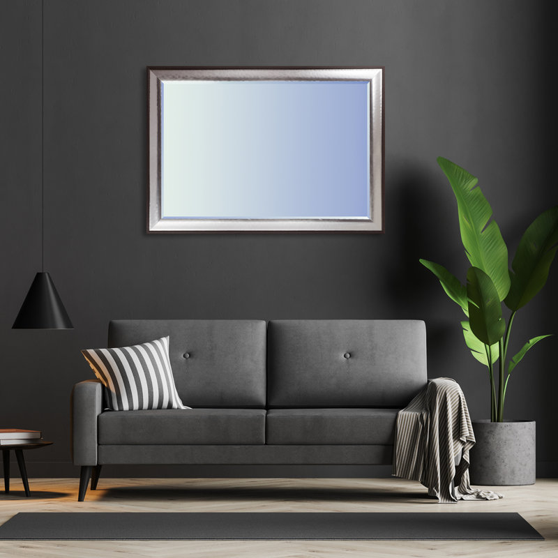 Wood Rectangle Wall Mirror